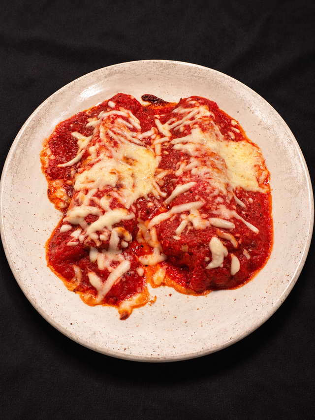 Baked Manicotti.