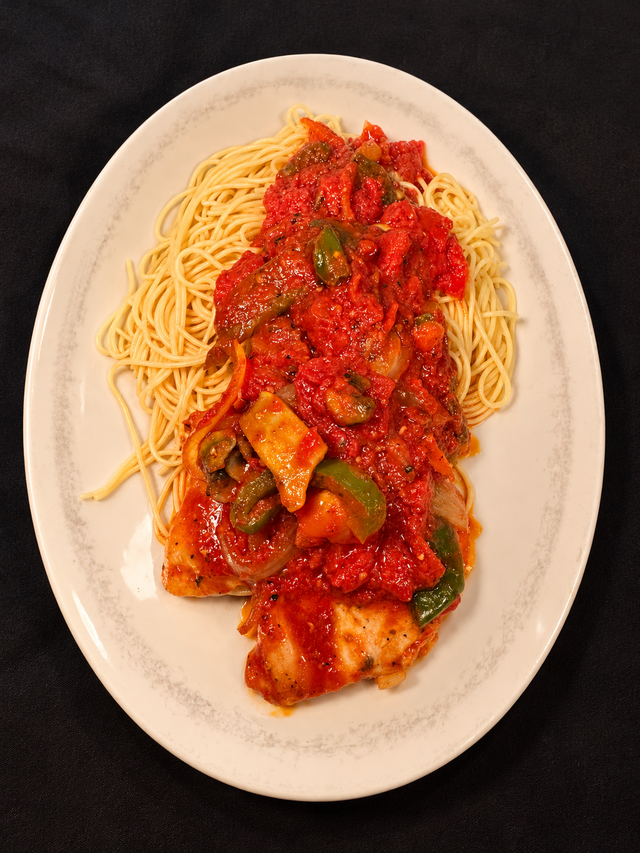 Cacciatore Sauce • Chicken.