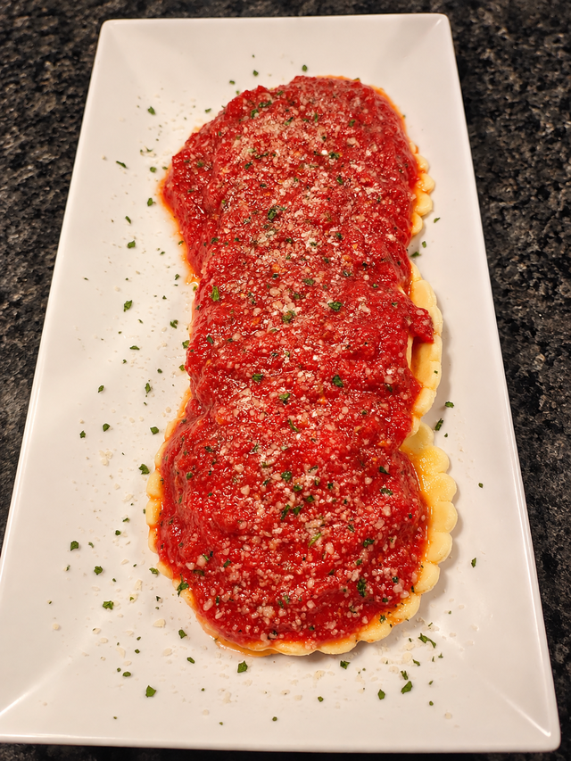 Kids Cheese Ravioli.