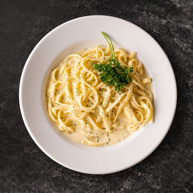 Light Fettuccini Alfredo.