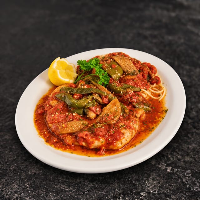 Cacciatore Sauce • Chicken.