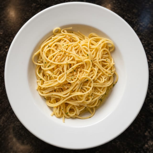 Garlic & Olive Oil.