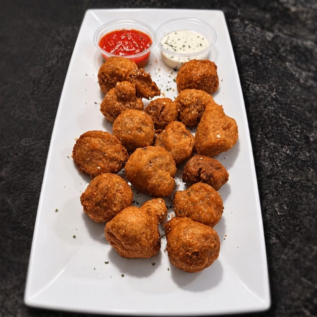 Fried Mushrooms.