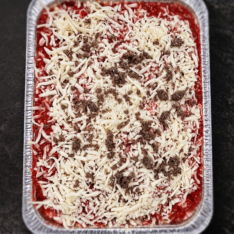 Delicious Lasagna Made Fresh