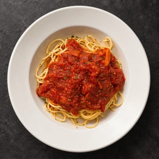 Light Spaghettini with Marinara Sauce