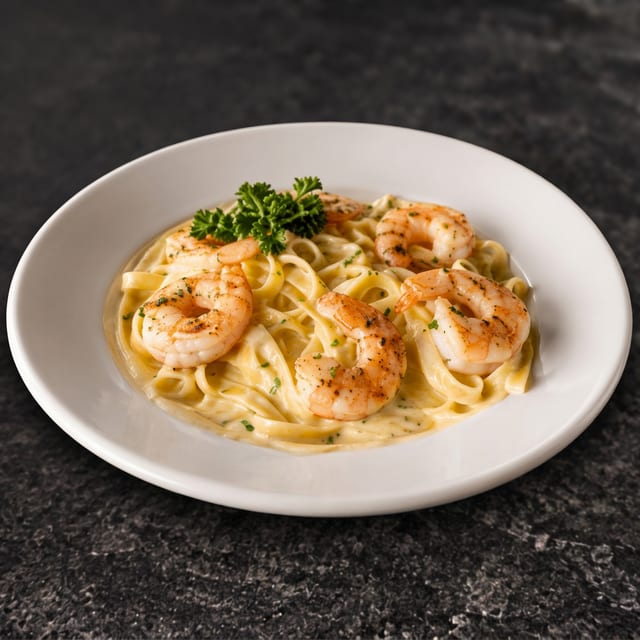 Dio's Alfredo • 6 Shrimp.