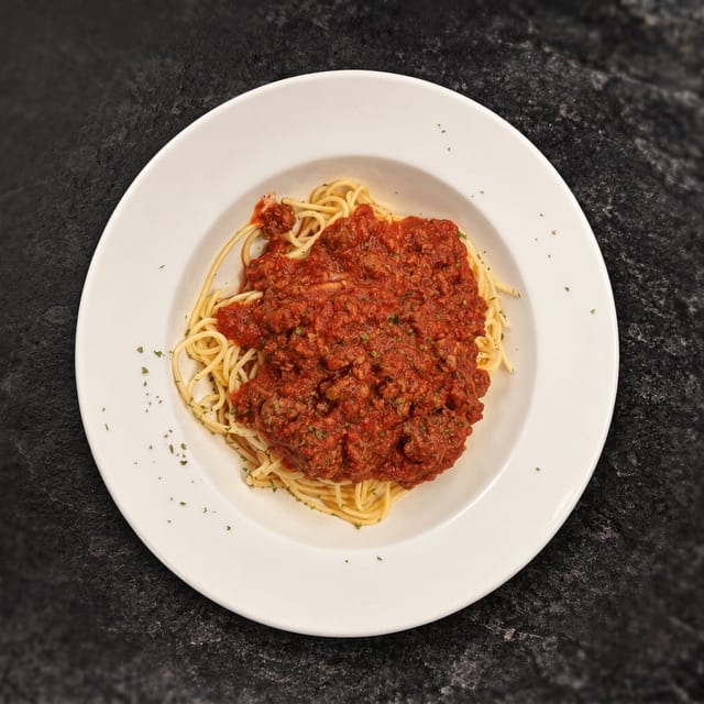 Hearty Bolognese.