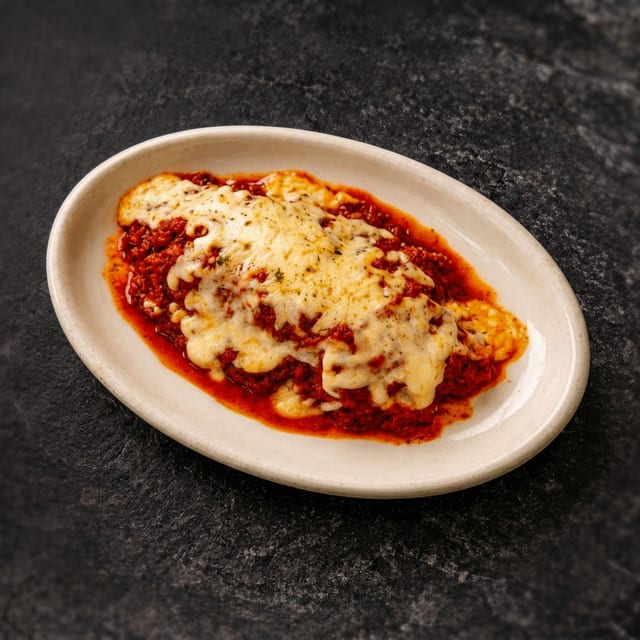 Baked Manicotti.