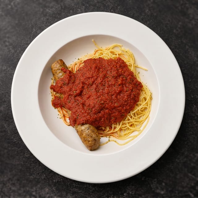 Thick Red • Italian Sausage Link.