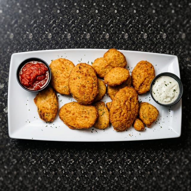 Fried Zucchini Chips.